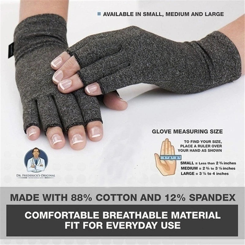 Guantes de Compresión para Artritis – Alivio de Dolor, Rigidez y Articulaciones